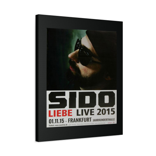 Sido Liebe Live 2015 Canvas Print Poster