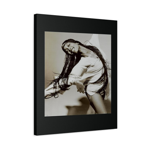Singer Erykah Photoshoot Canvas Print Poster