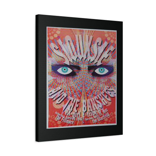 Siouxsie & The Banshees Concert 2002 Canvas Print Poster