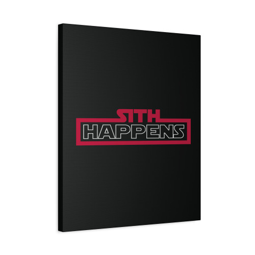 Sith Happens Canvas Print Poster