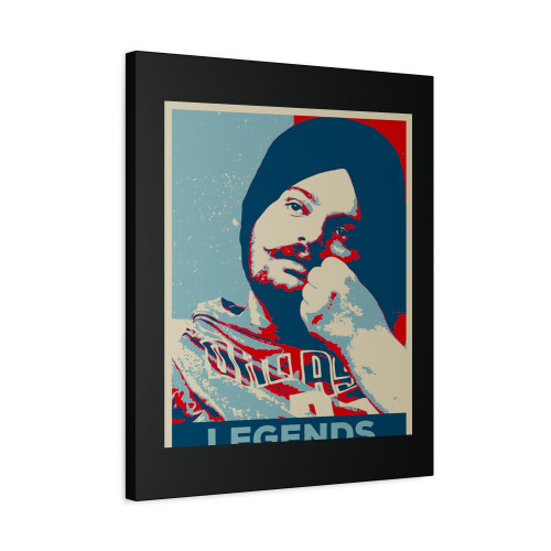 Legends Sidhu Moose Wala Forever Canvas Print Poster