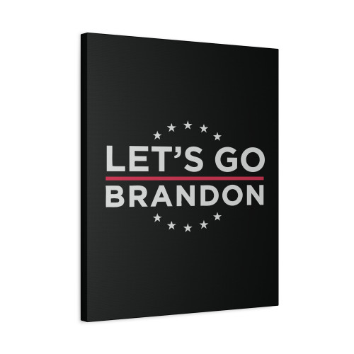 Lets Go Brandon 02 Canvas Print Poster