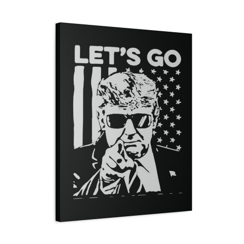 Lets Go Brandon Trump 2024 Canvas Print Poster
