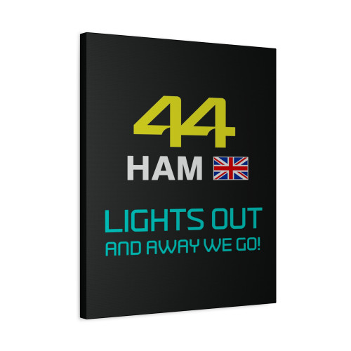 Lewis Hamilton 2023 Formula 1 F1 Canvas Print Poster