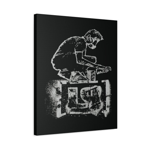 Linkin Park Spray Paint Metal Music Canvas Print Poster