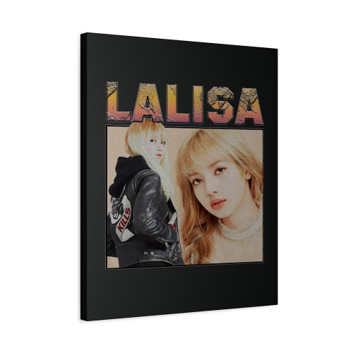Lisa Blackpink Raptee Canvas Print Poster