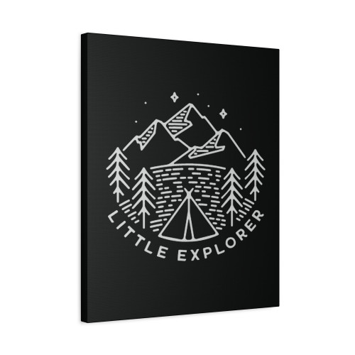 Little Explorer Canvas Print Poster