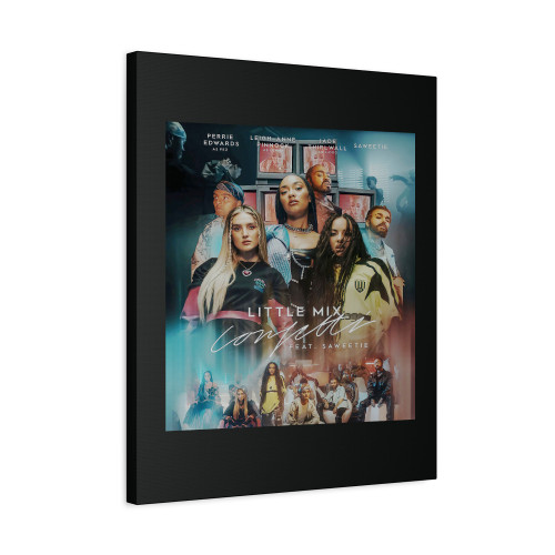 Little Mix Confetti Music Little Mix Perrie Edwards Jade Thirlwall Jesy Nelson Leigh Anne Pinnock Music Prettymuch Canvas Print Poster