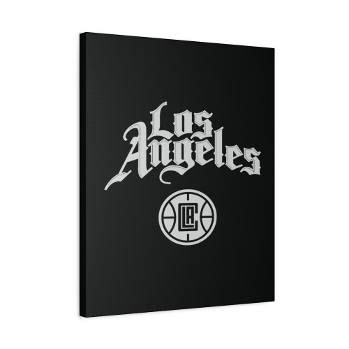Los Angeles Clippers Logo Canvas Print Poster
