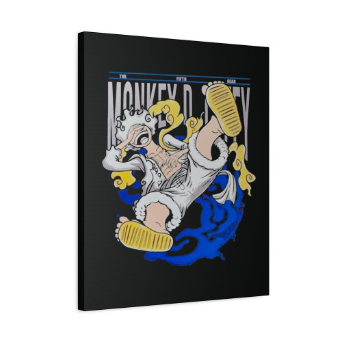 Luffy Gear 5 Nika Joy Boy One Piece Canvas Print Poster