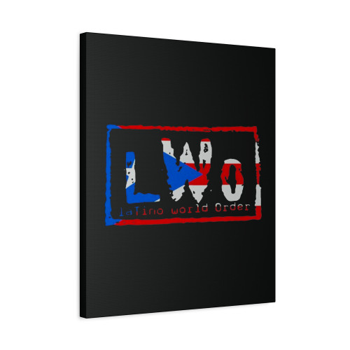 Lwo Puerto Rico Lwo Latino World Order Canvas Print Poster