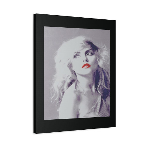 Debbie Harry Blondie Singer Rock Canvas Print Poster