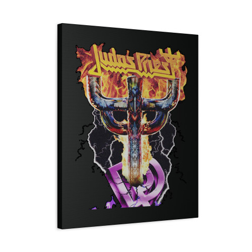 Deep Purple And Judas Priest Tour 2018 Canvas Print Poster