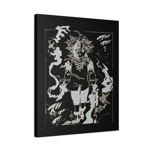 Demon Meliodas The Seven Deadly Sins Canvas Print Poster Demon Meliodas The Seven Deadly Sins Canvas Print Poster