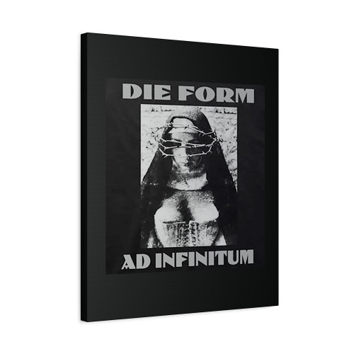 Die Form Ad Infinitum Canvas Print Poster