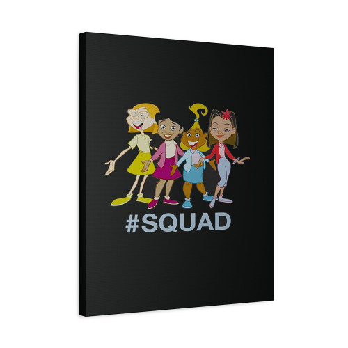 Disney Channel The Proud Family Canvas Print Poster