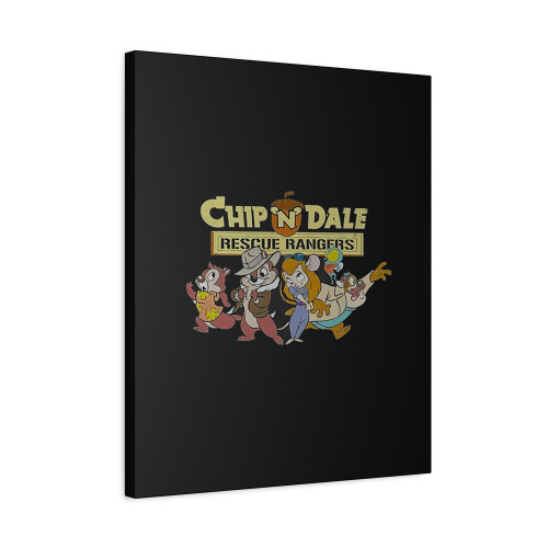 Disney Chip N Dale Goofy Group Canvas Print Poster Disney Chip N Dale Goofy Group Canvas Print Poster