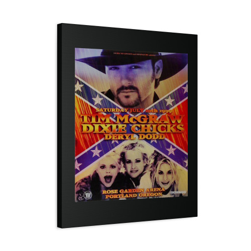 Dixie Chicks Vintage Concert Canvas Print Poster Dixie Chicks Vintage Concert Canvas Print Poster