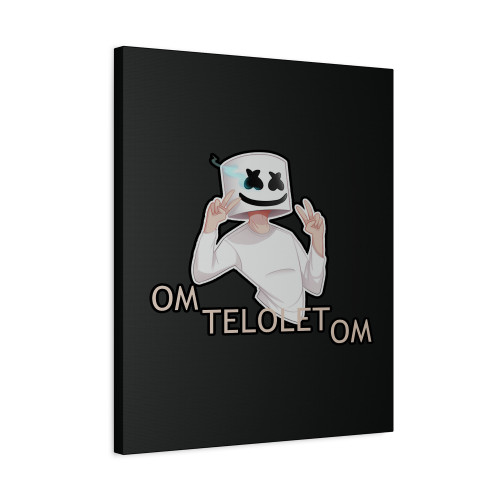 Dj Funny Om Telolet Om Canvas Print Poster