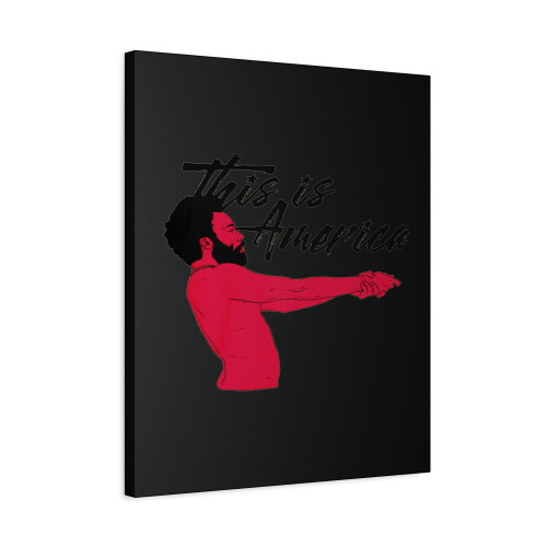 Donald Glover Rap Childish Gambino This Is America Canvas Print Poster