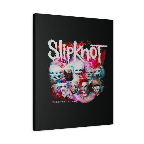 Slipknot The End So Far Masks Canvas Print Poster