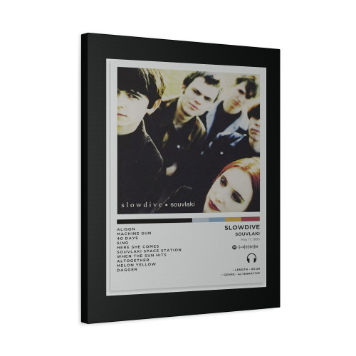 Slowdive Souvlaki Canvas Poster Canvas Print Poster