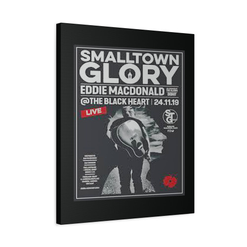 Smalltown Glory Canvas Print Poster