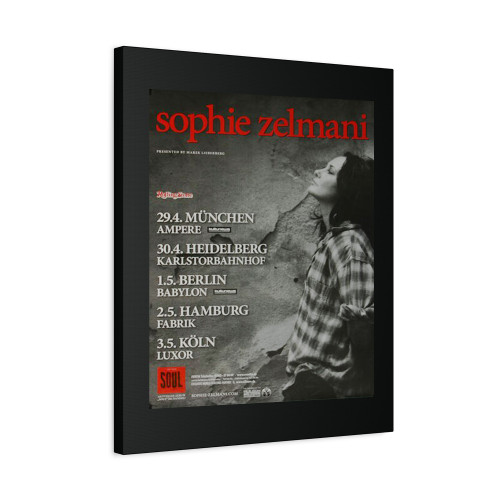Sophie Zelmani Time To Kill Tour 2012 Canvas Print Poster Sophie Zelmani Time To Kill Tour 2012 Canvas Print Poster