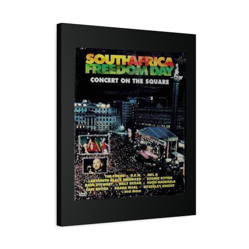 South African Freedom Concert Canvas Print Poster