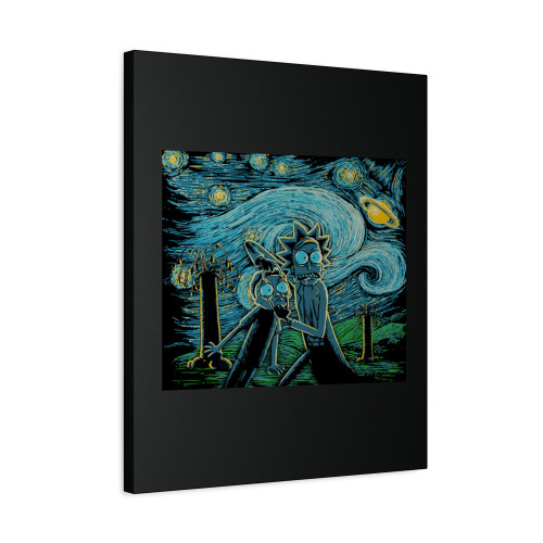 Starry Science Canvas Print Poster