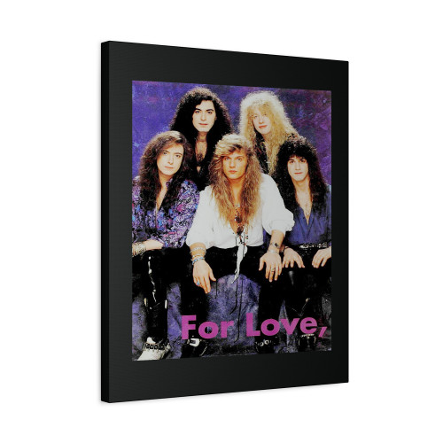 Steelheart For Love Vintage Canvas Print Poster Steelheart For Love Vintage Canvas Print Poster