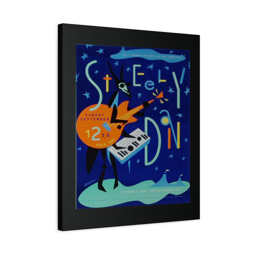 Steely Dan Vintage Concert Canvas Print Poster