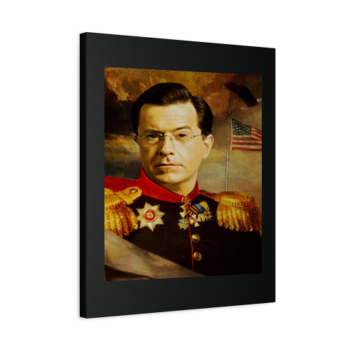 Stephen Colbert 19Th Century Painting Art Canvas Print Poster