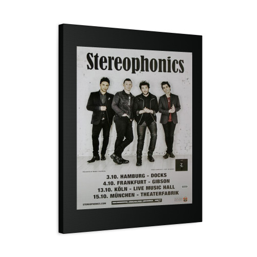 Stereophonics C'Est La Vie Tour 2015 Canvas Print Poster