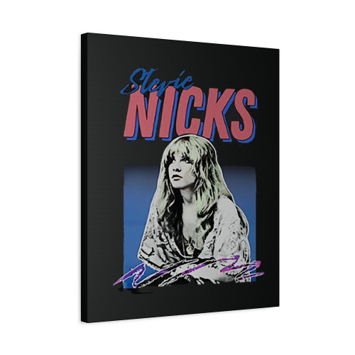 Stevie Nicks Retro Vintage Styled Canvas Print Poster