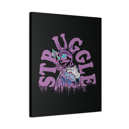 Strugle Liberty Canvas Print Poster
