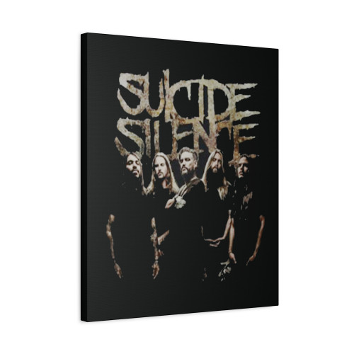 Suicide Silence Deathcore Canvas Print Poster Suicide Silence Deathcore Canvas Print Poster