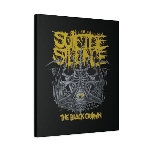Suicide Silence The Black Crown Canvas Print Poster Suicide Silence The Black Crown Canvas Print Poster