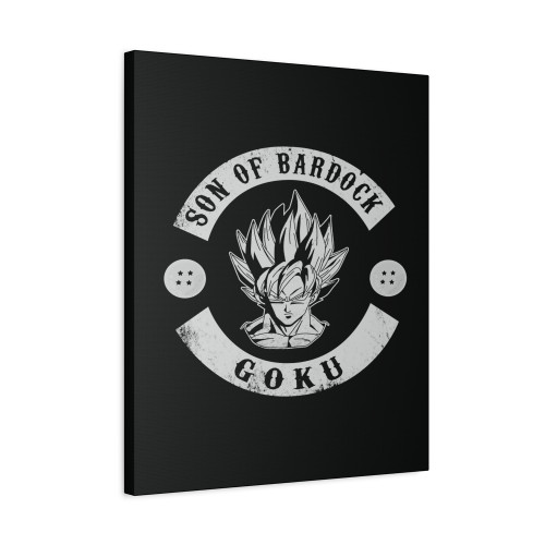 Dragon Ball Z Son Of Bardock Canvas Print Poster