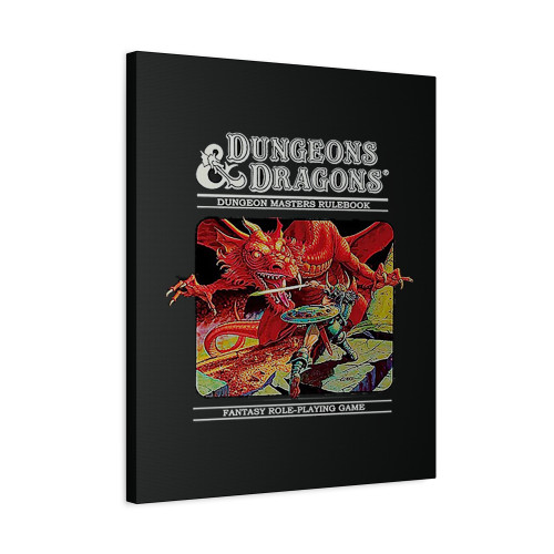 Dungeons And Dragons Master Canvas Print Poster