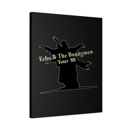 Echo And The Bunnymen Tour Canvas Print Poster