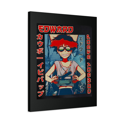 Edward Neo Noir Cowboy Bebop Canvas Print Poster