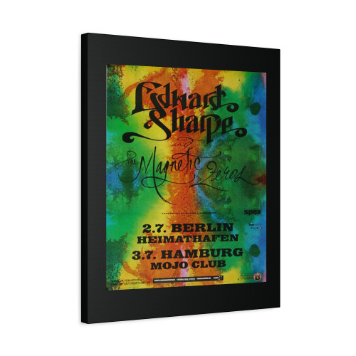 Edward Sharpe & Magnetic Zeros Please Berlin & Hamburg 2013 Canvas Print Poster