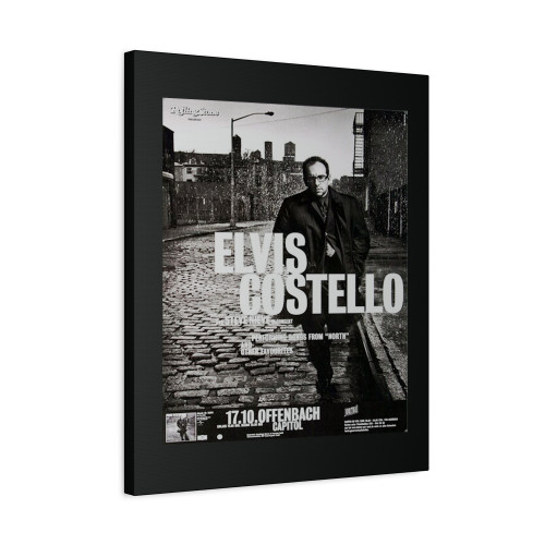 Elvis Costello North Offenbach & Frankfurt 2003 Canvas Print Poster