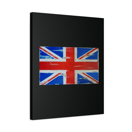 England British Flag Canvas Print Poster