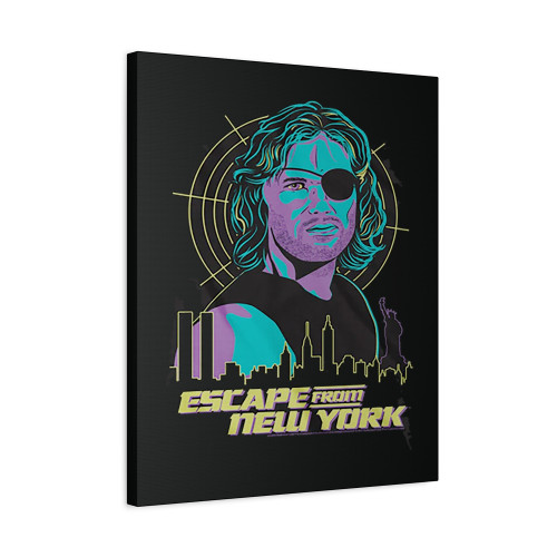 Escape From New York Target Canvas Print Poster