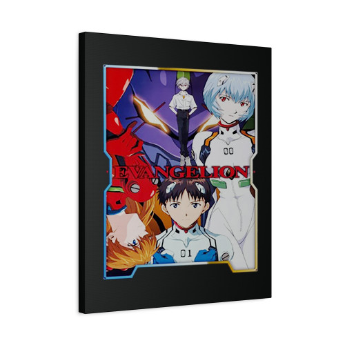 Evangelion Anime Photo Canvas Print Poster