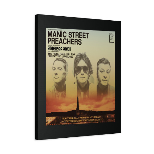 Manic Street Preachers Announce Halifax Headline Show Manic Street Preachers Canvas Print Poster
