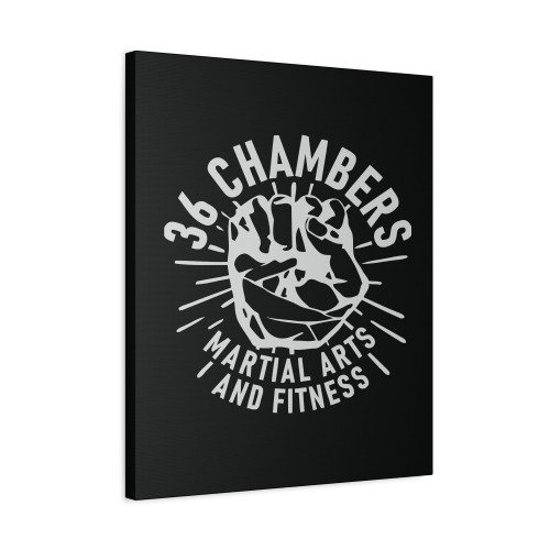 Martial Arts And Fitness Chambers Canvas Print Poster