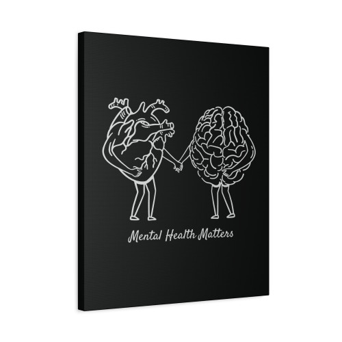 Mental Health Mental Awareness Psychology Motivational Canvas Print Poster